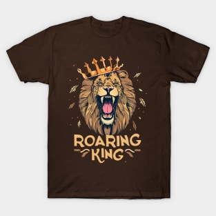 Roaring King Lion T-Shirt